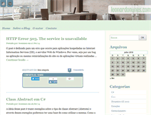Tablet Screenshot of leonardonunes.com